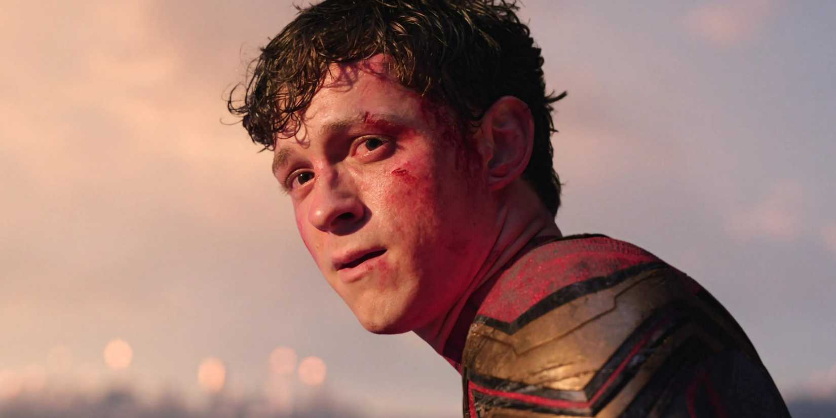 Tom Holland como Homem-Aranha em No Way Home