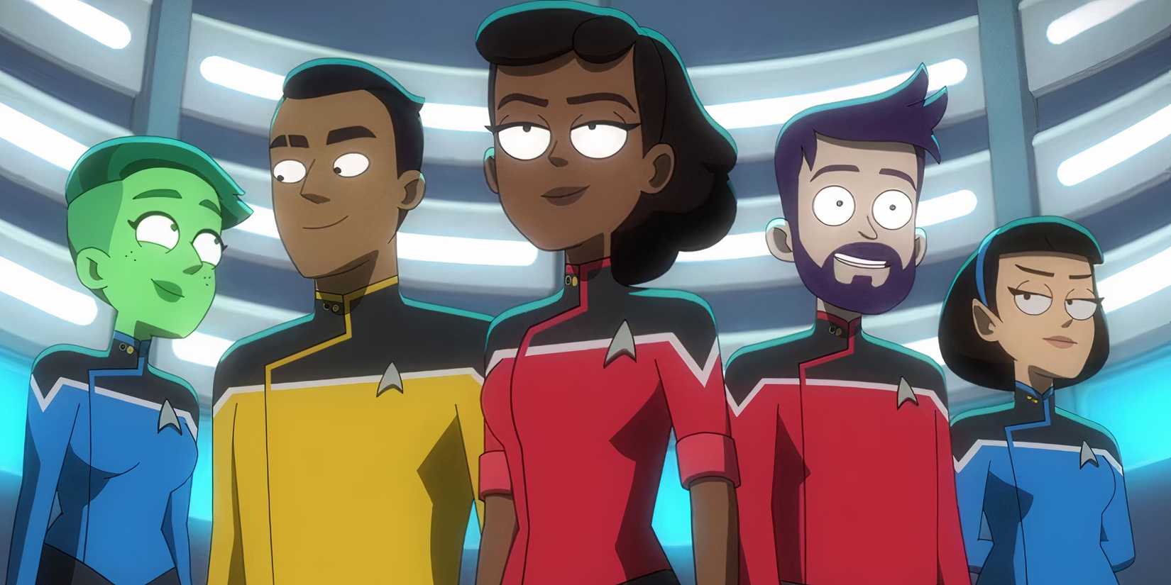 Star trek Lower Decks Lieutenants