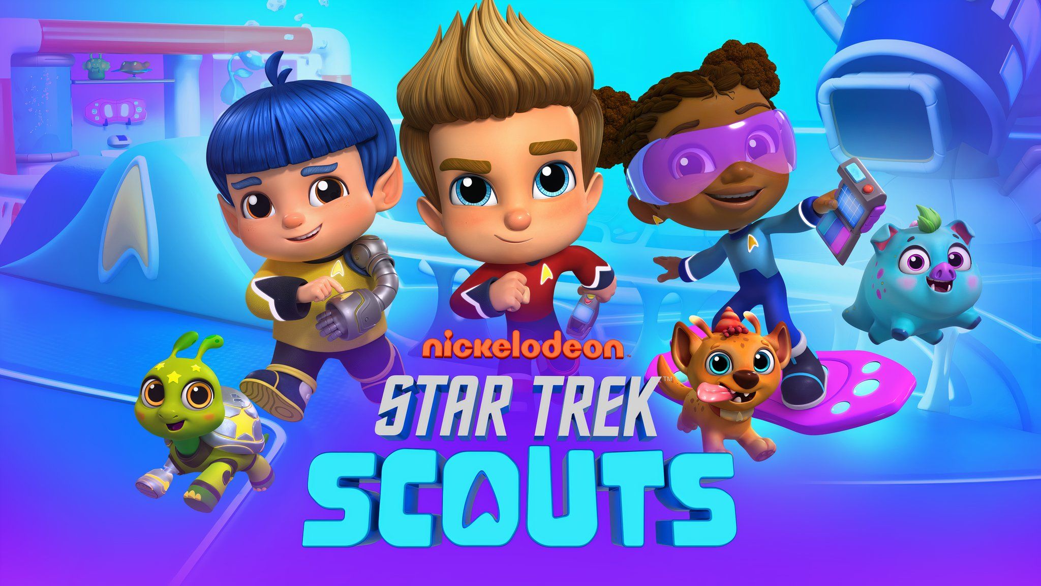 Key art di Star Trek Scouts