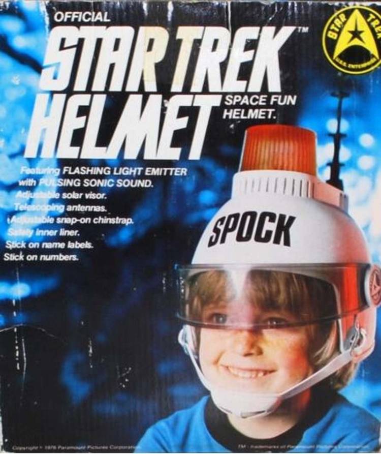 Capacete Espaço Divertido de Star Trek