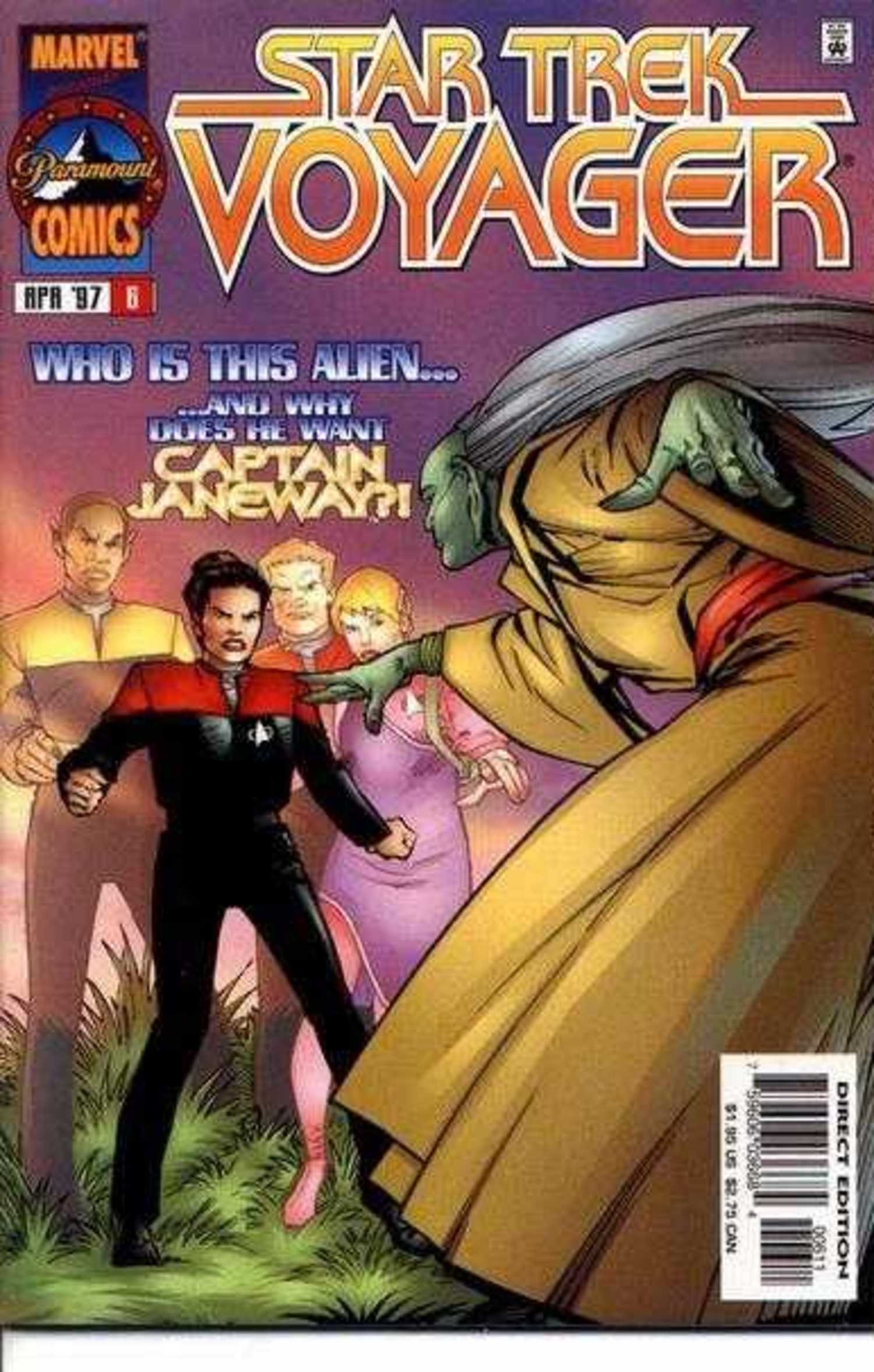 Star Trek Voyager #6, first part of the Relicquest arc