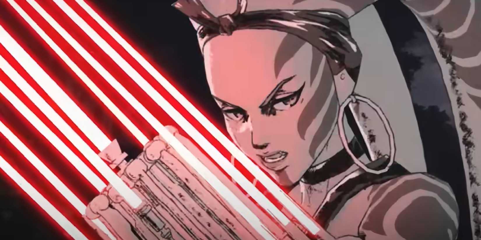 Star Wars Visions Season 3's New Sith Lightsaber
