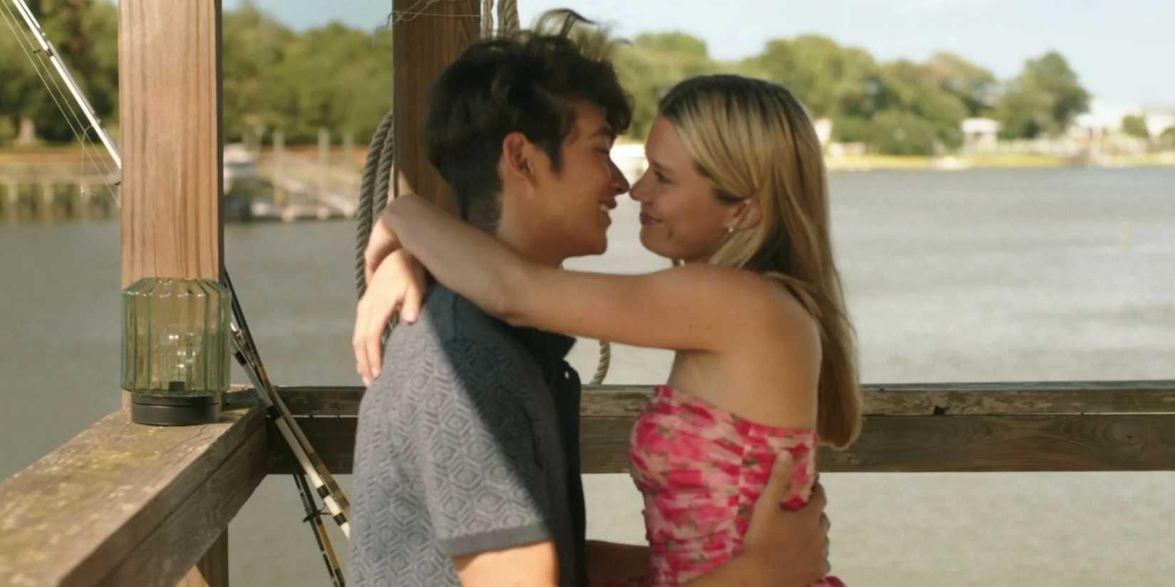 Steven and Taylor in The Summer I Turned Pretty season 3 finale 
