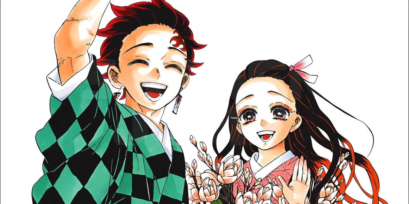 Tanjiro and Nezuko Kamado from Demon Slayer