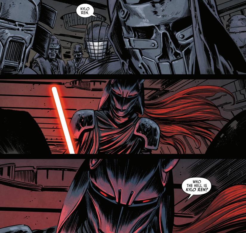 Tava Ren Doesn't Know About Kylo Ren In Legacy of Vader #8