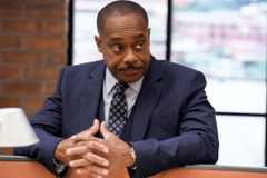 Vance with his hands folded in NCIS