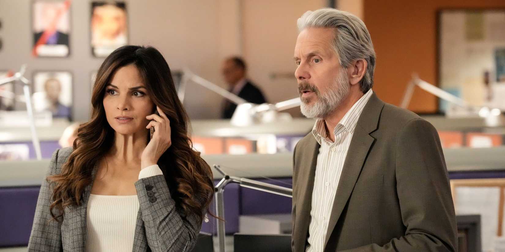 NCIS, from left: Katrina Law, Gary Cole
