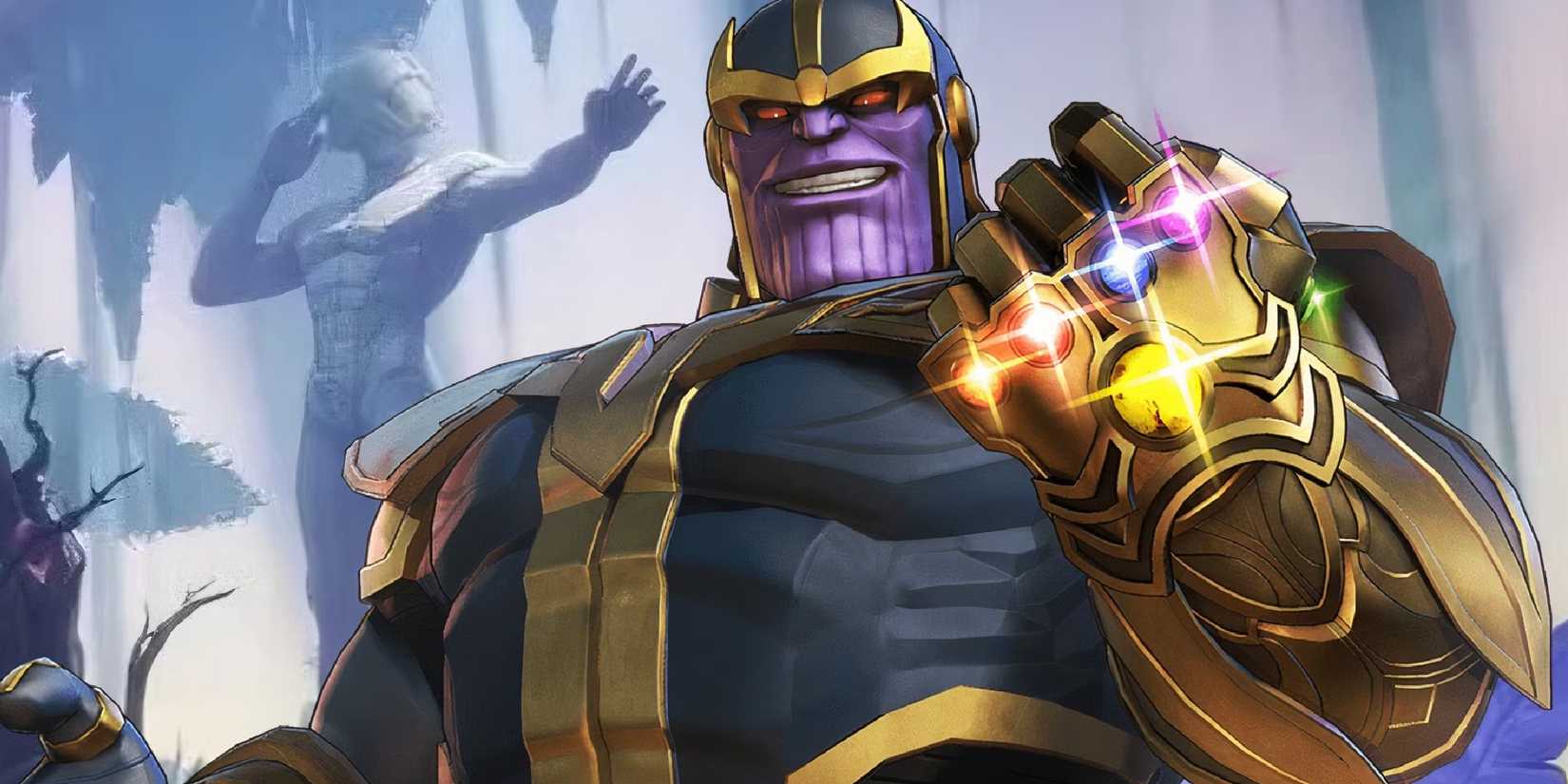 thanos game art