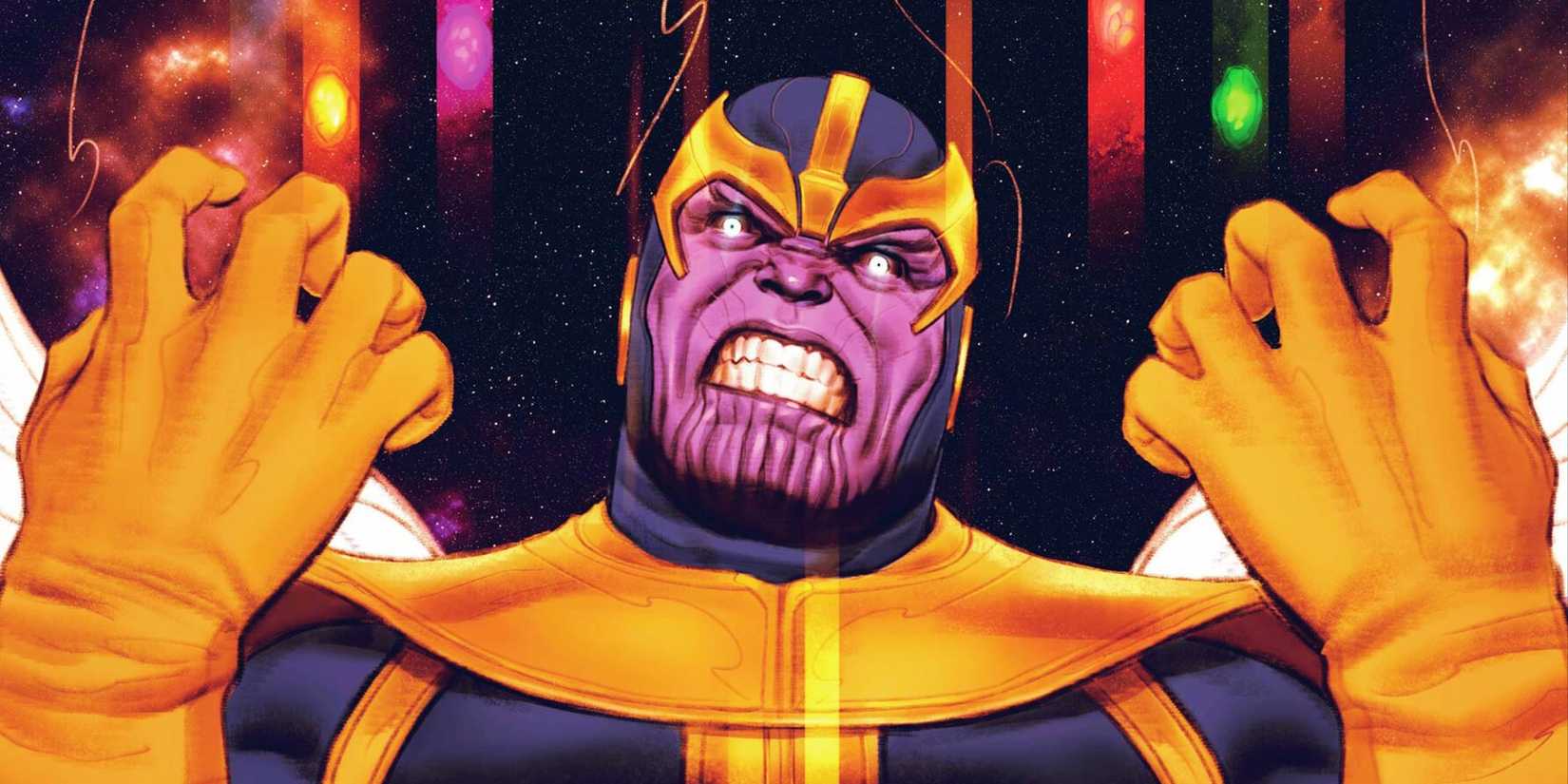 Thanos Quest Marvel Tales (2021) #1 Cover by Joshua Sway” Swaby