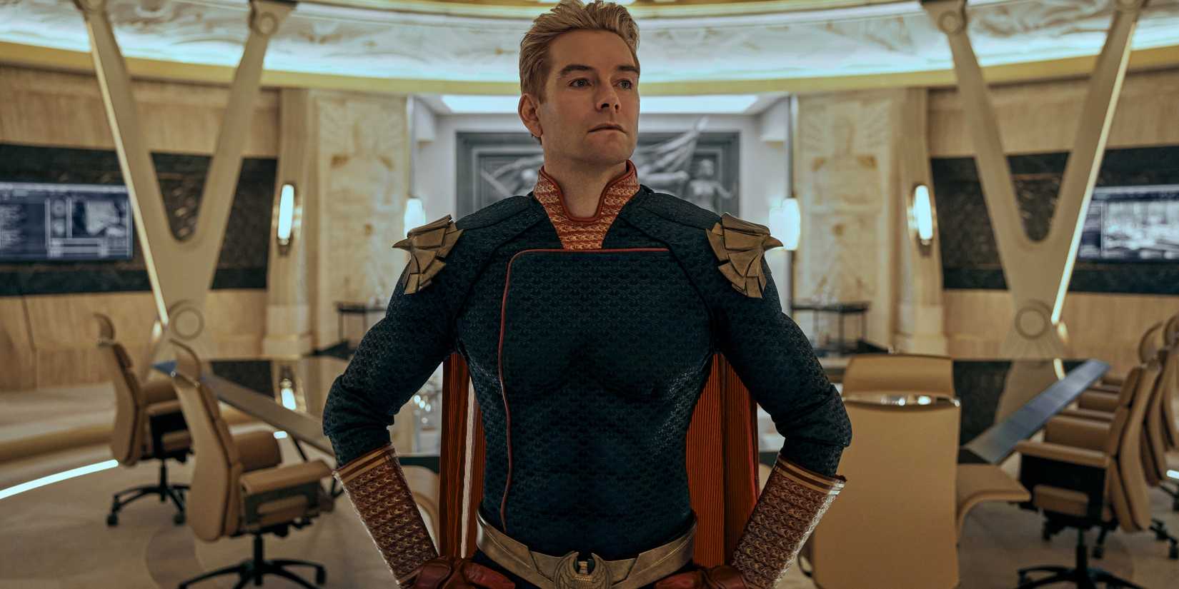 Antony Starr como Capitão Pátria em The Boys