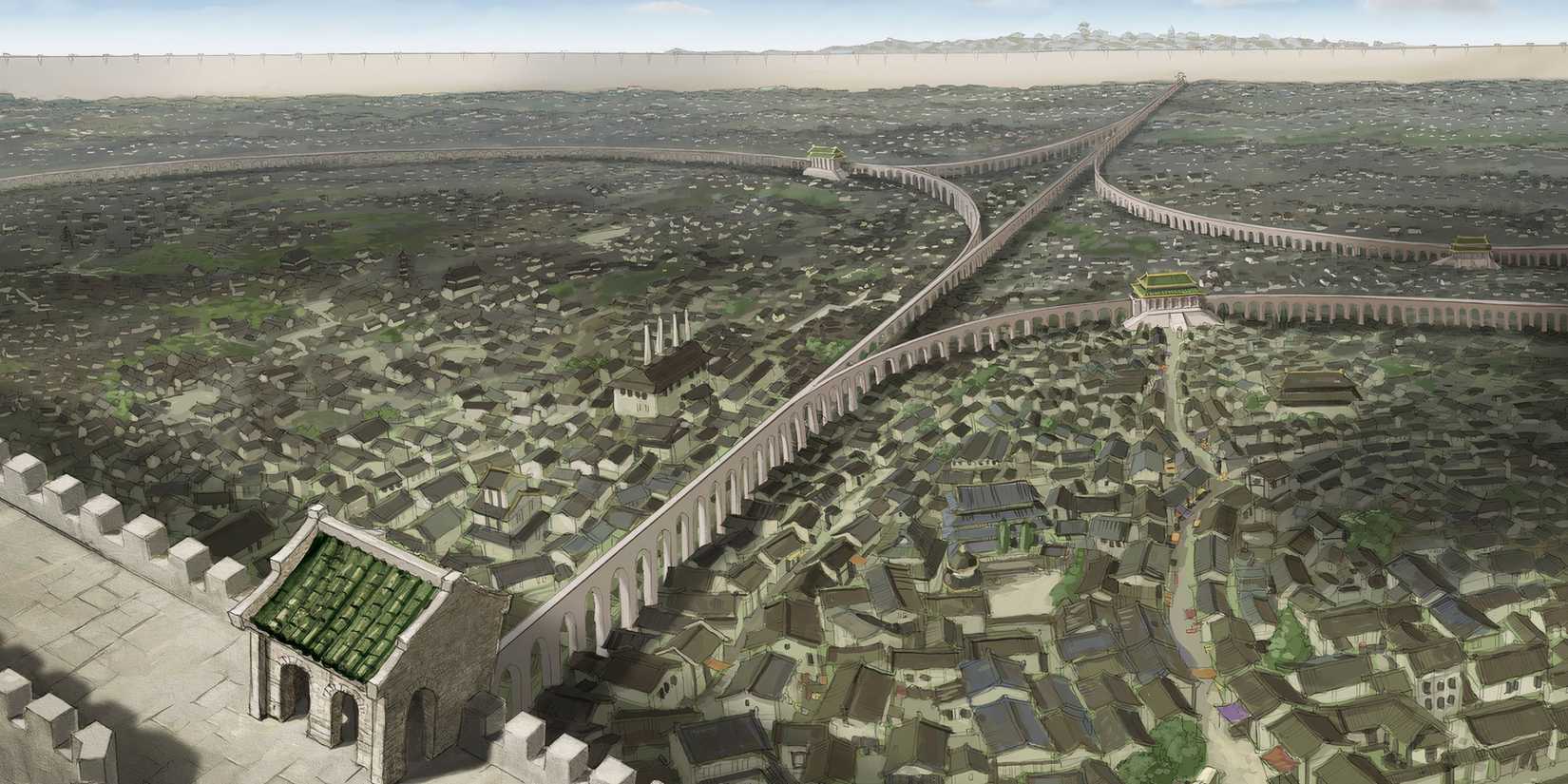 La ville de Ba chante d'Avatar le dernier Airbender