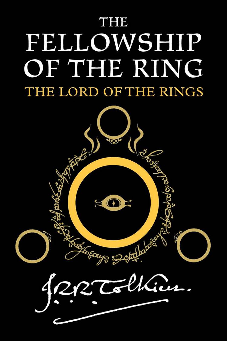 The Cover Of The Fellowship Of The Ring By JRR Tolkien