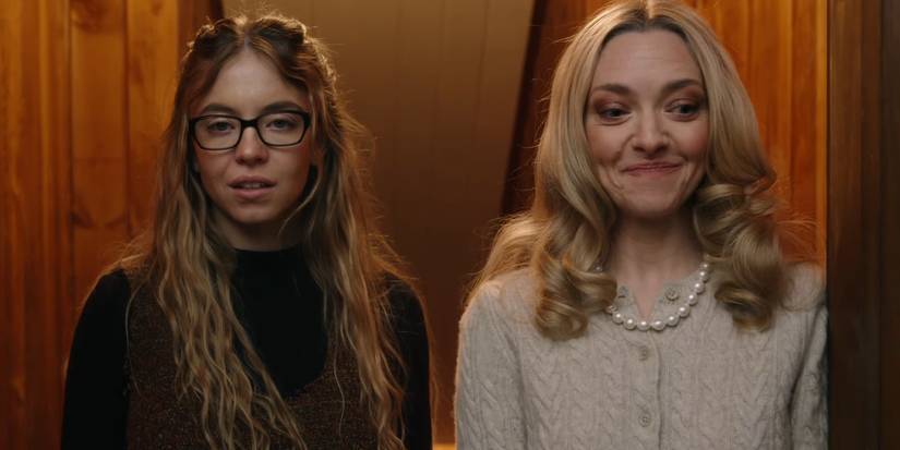 Amanda Seyfried and Sydney Sweeney are next to each other in The Housemaid