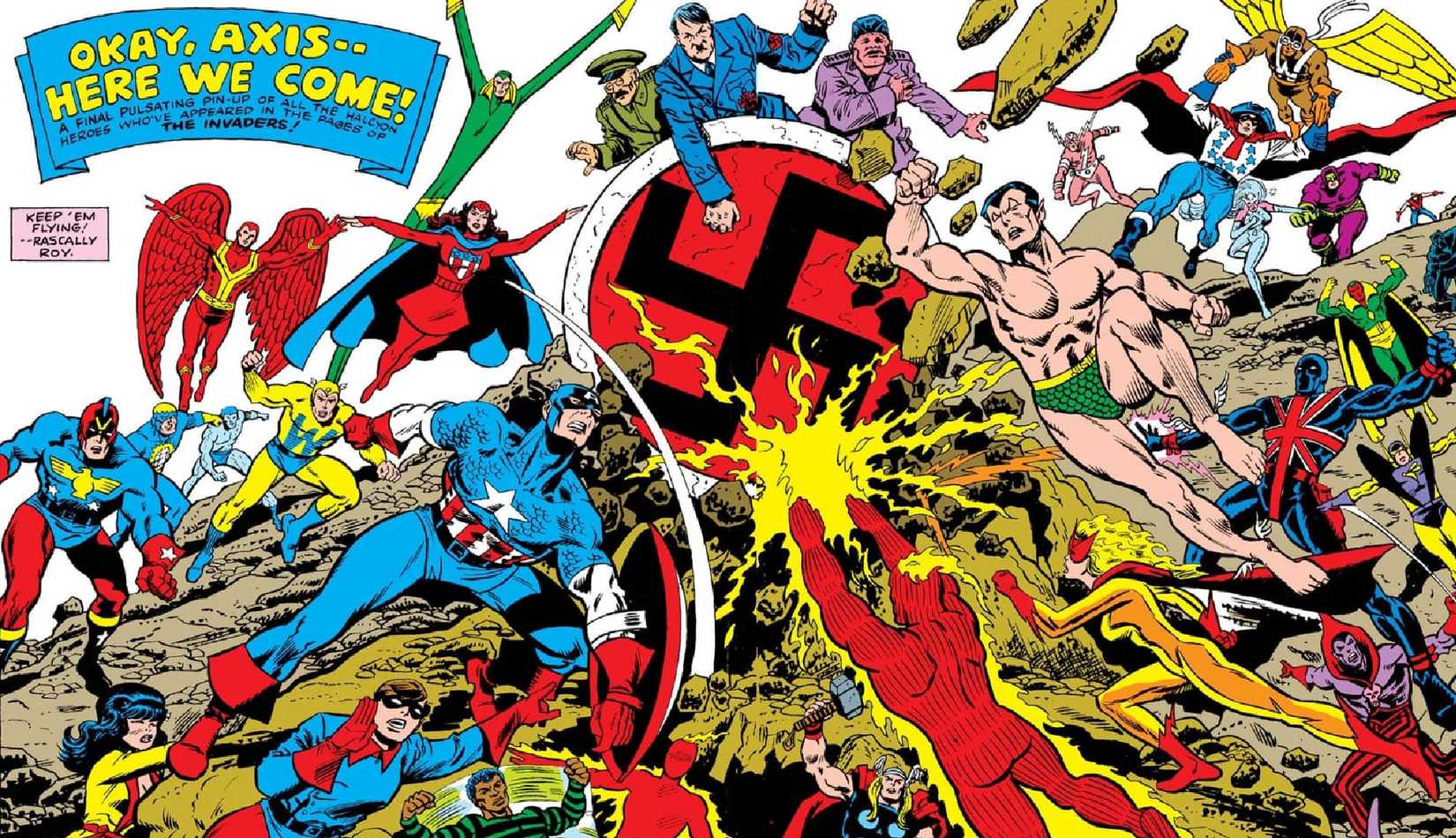 os invasores da Marvel Comics