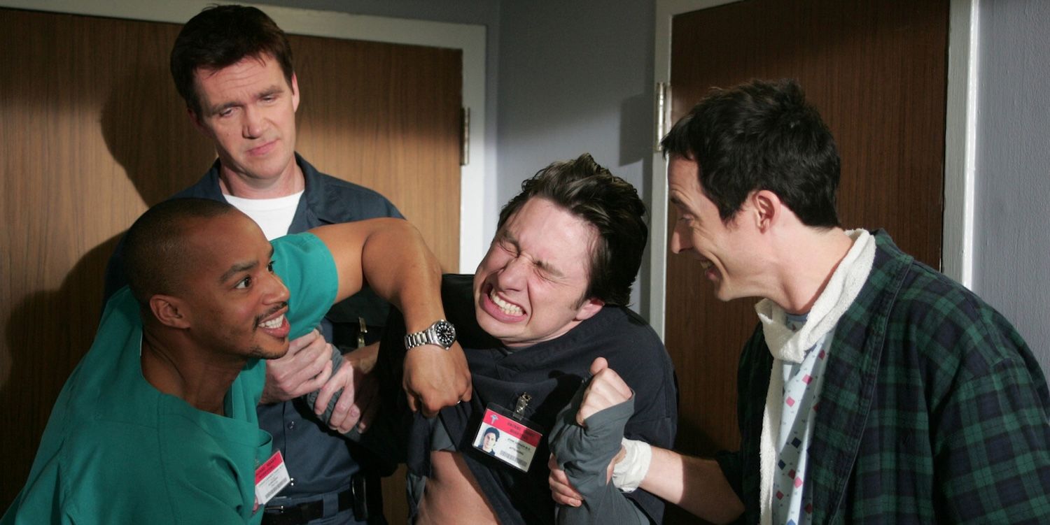 Scrubs Exposed The Janitor's Real Name 14 Years Ago, Ruining The Joke For The Reboot