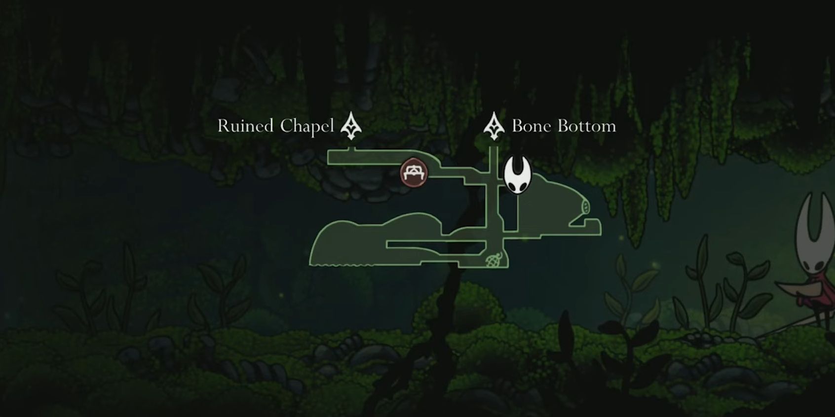 Posizione della terza Morella in Hollow Knight Silksong