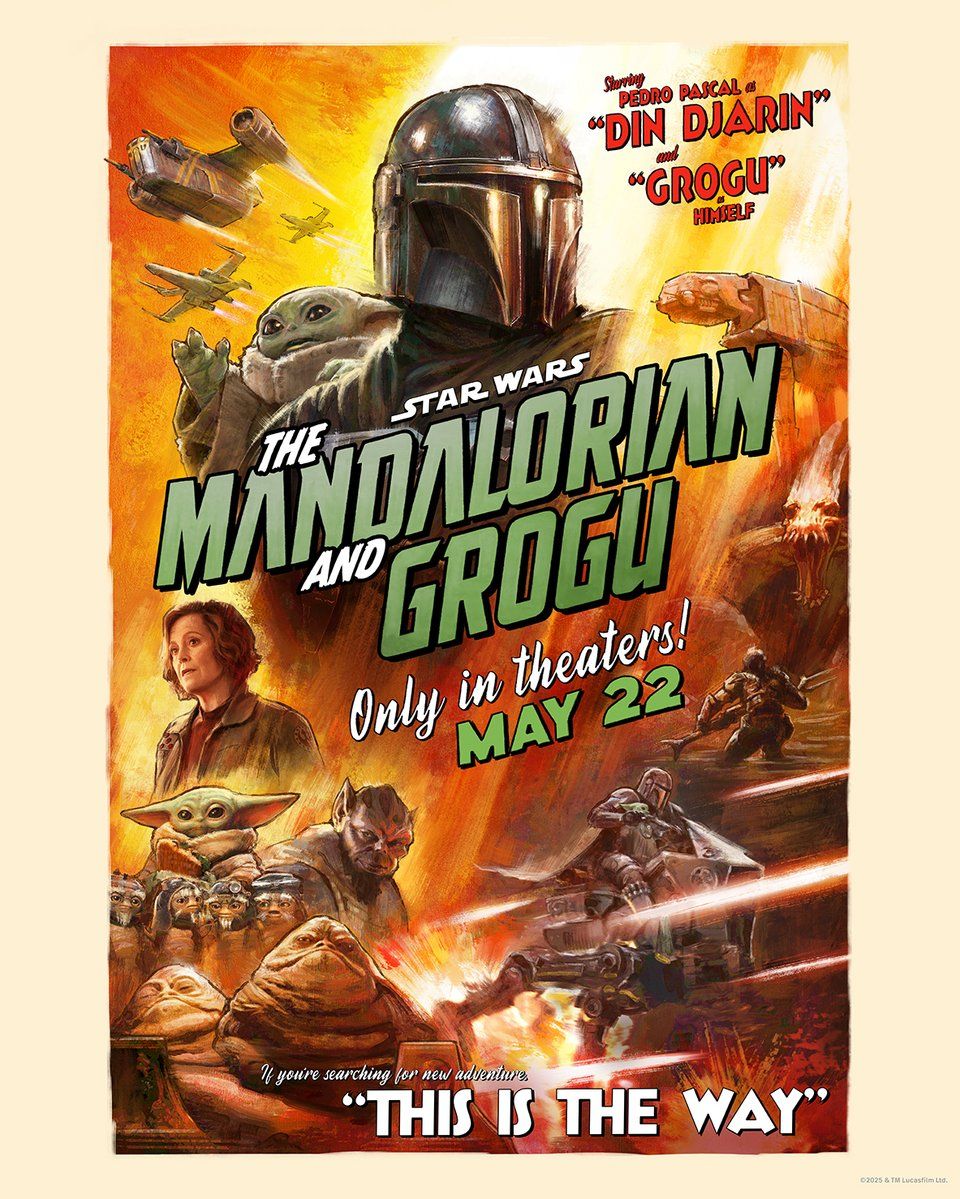 Pôster de The Mandalorian and Grogu