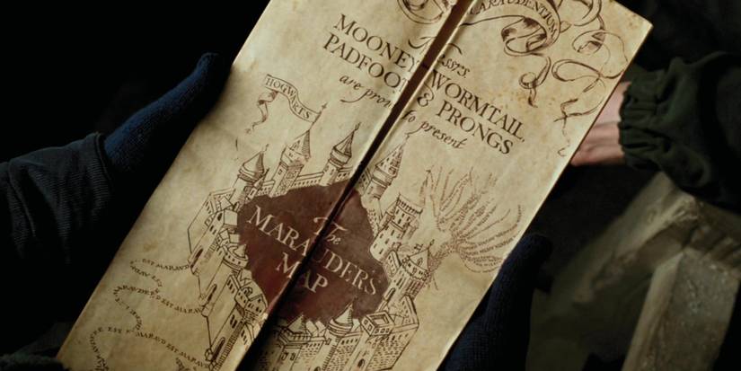 The Marauders Map in Harry Potter and the Prisoner of Azkaban