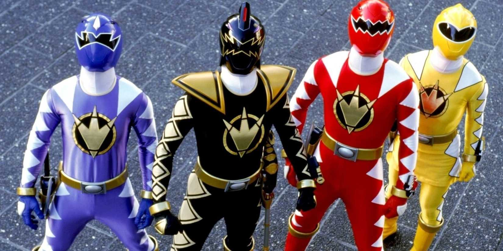 Os Rangers em Power Rangers Dino Thunder