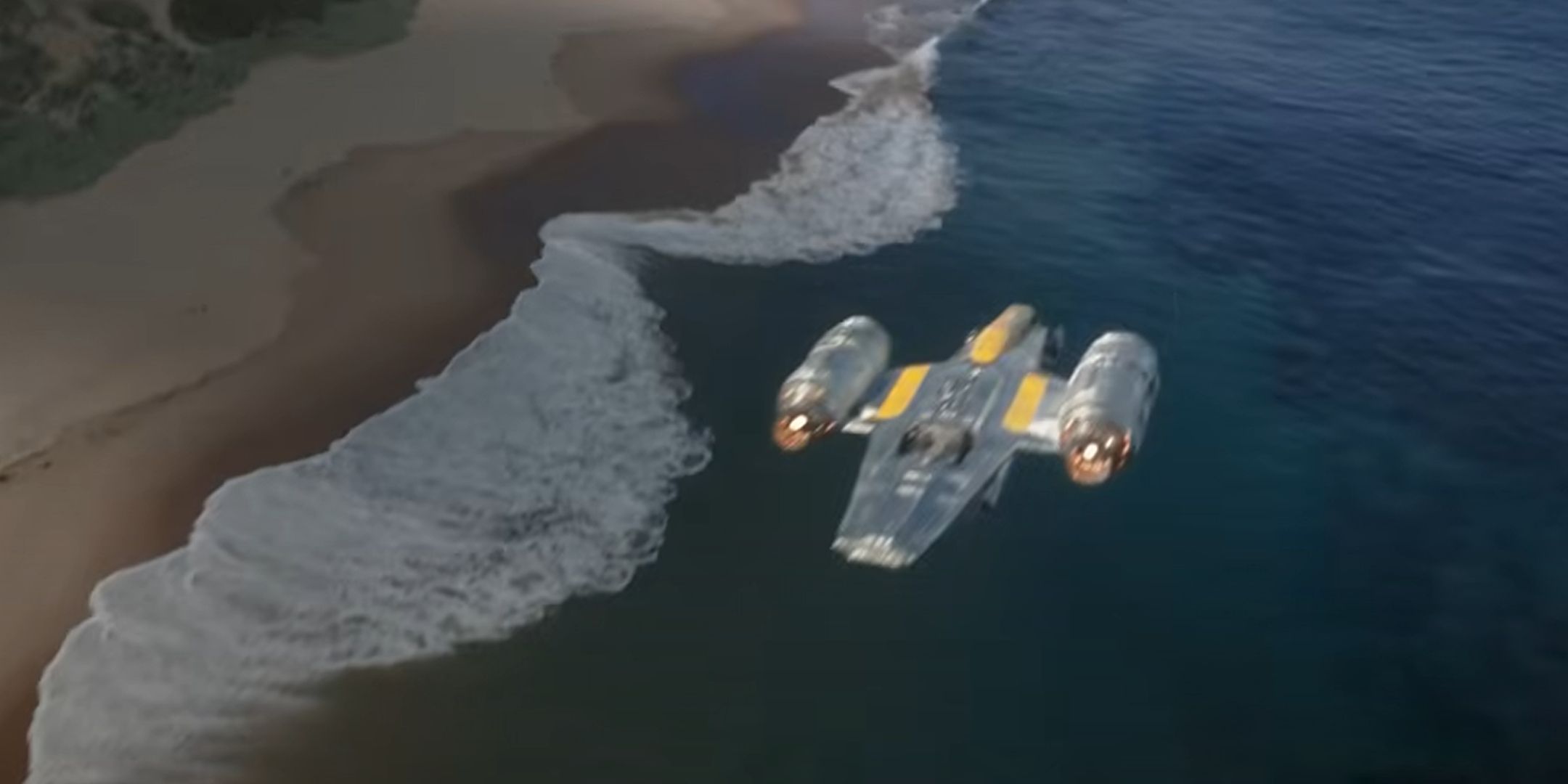 The Razor Crest in The Mandalorian and Grogu
