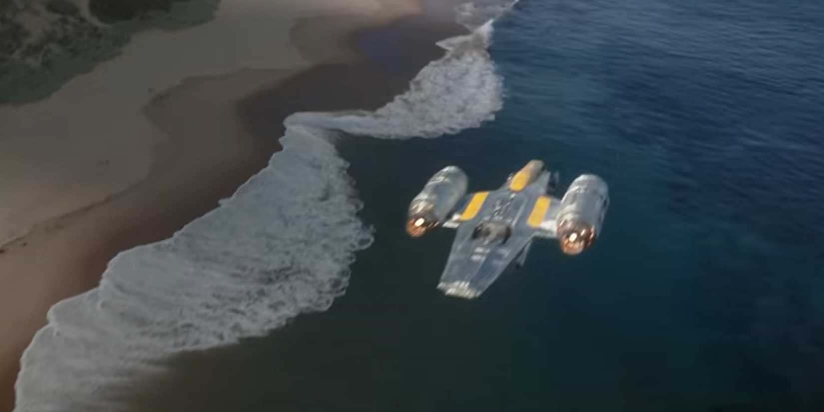 The Razor Crest in The Mandalorian and Grogu