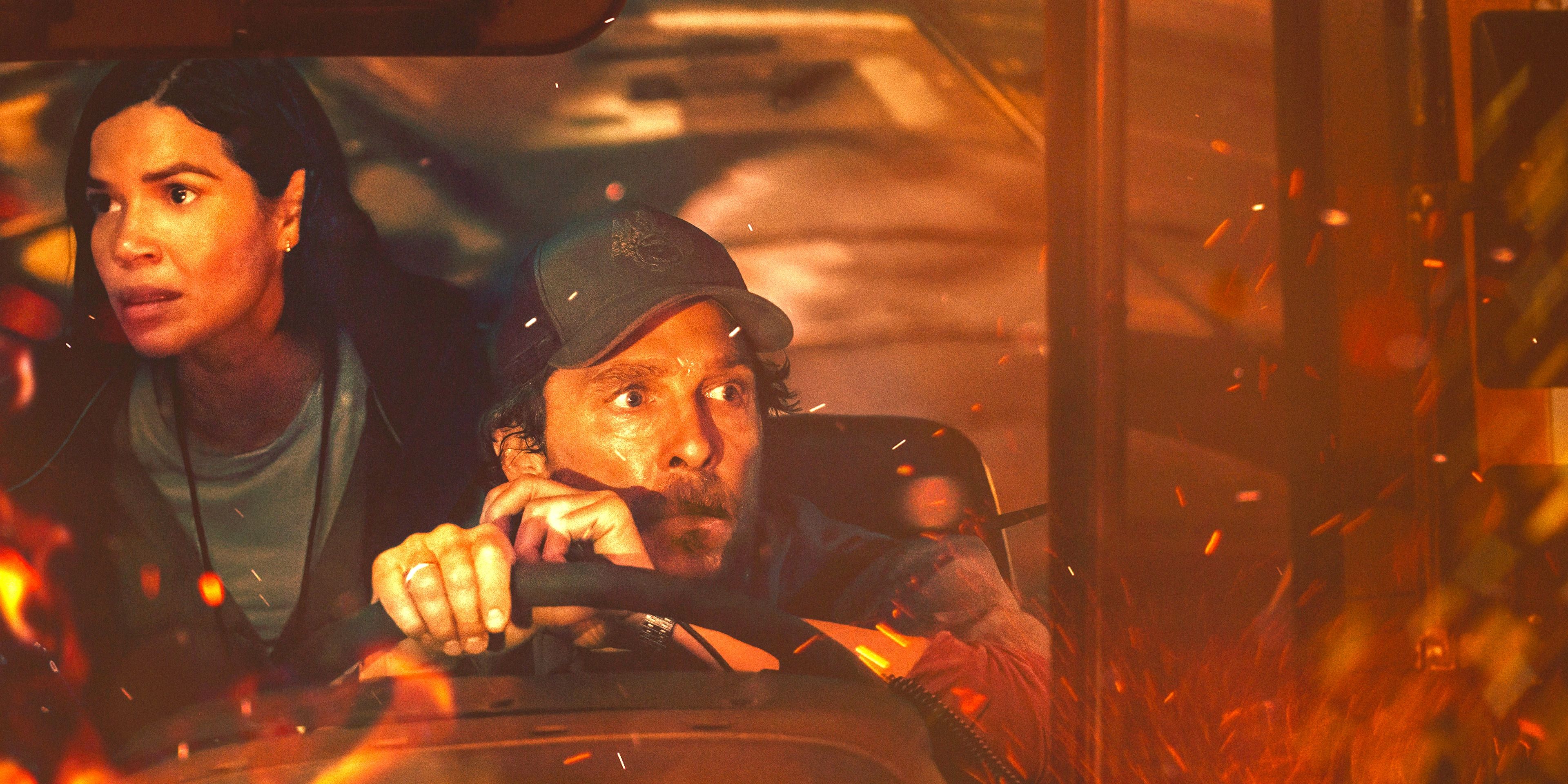 The Lost Bus Review: America Ferrera & Matthew McConaughey Go On A Harrowing Journey In Occasionally Nail-Biting True Story Drama