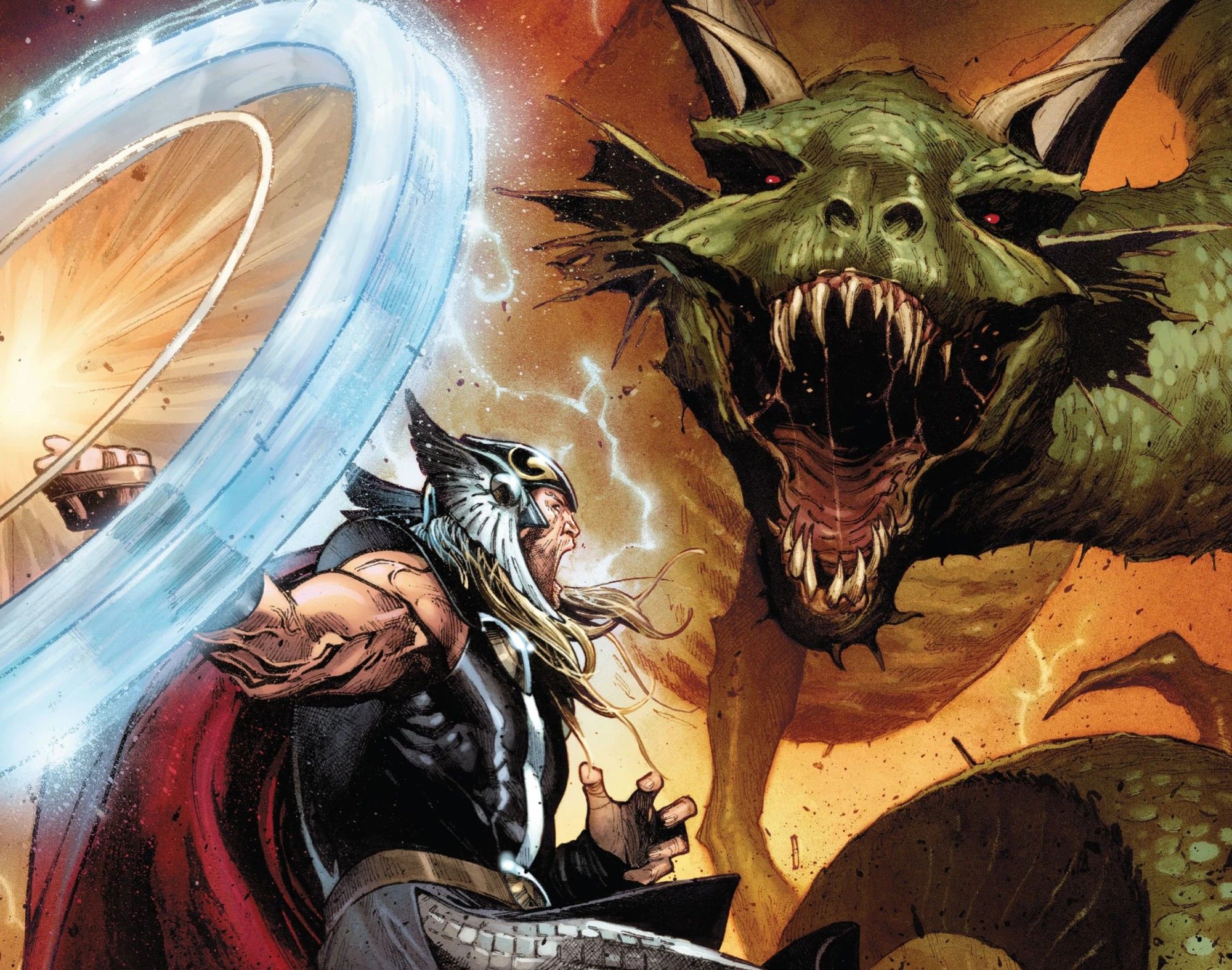 Thor contro Jörmungandr, il serpente mondiale
