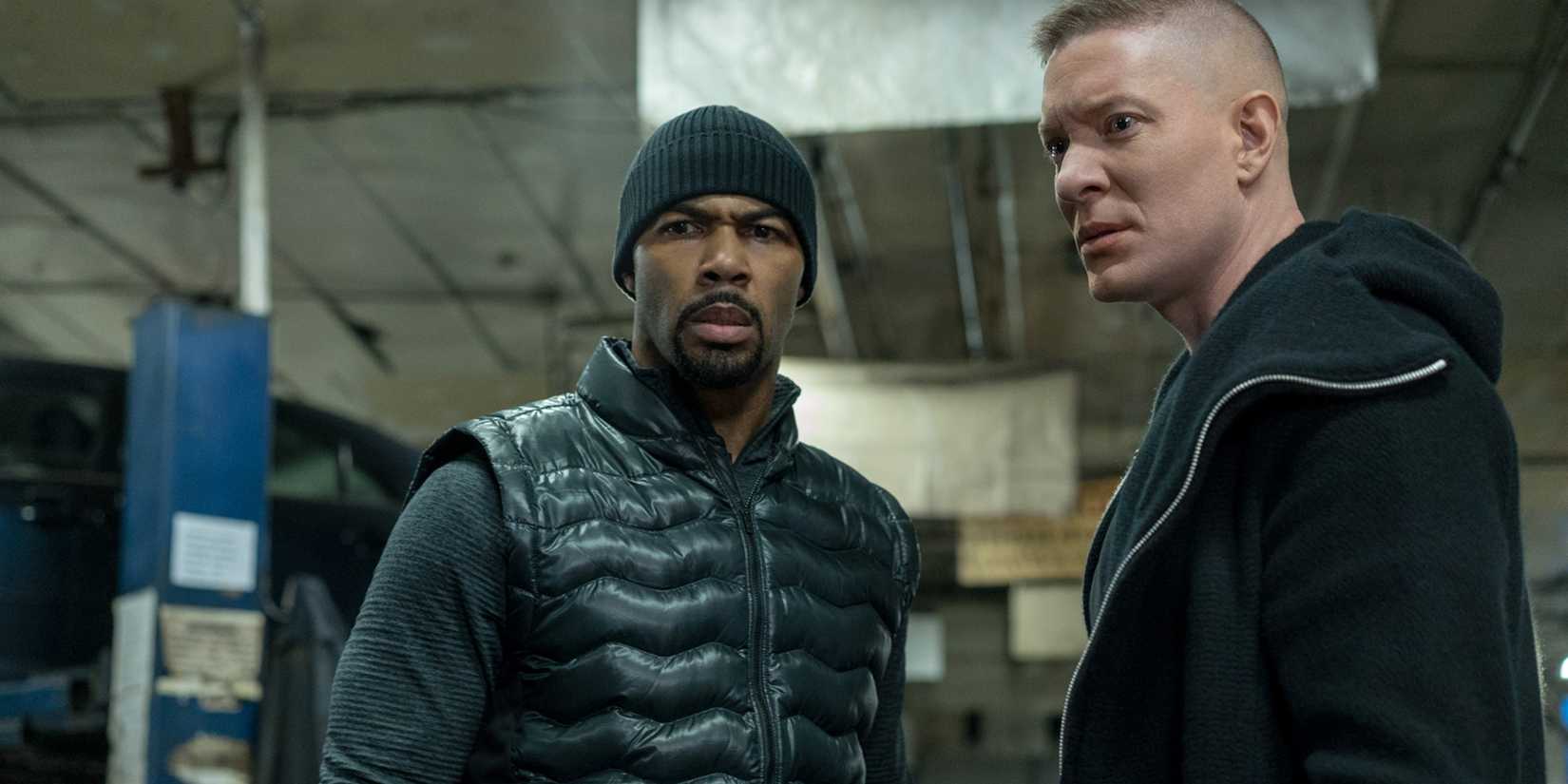 Tommy (Joseph Sikora) e Ghost (Omari Hardwick) chocados em Power