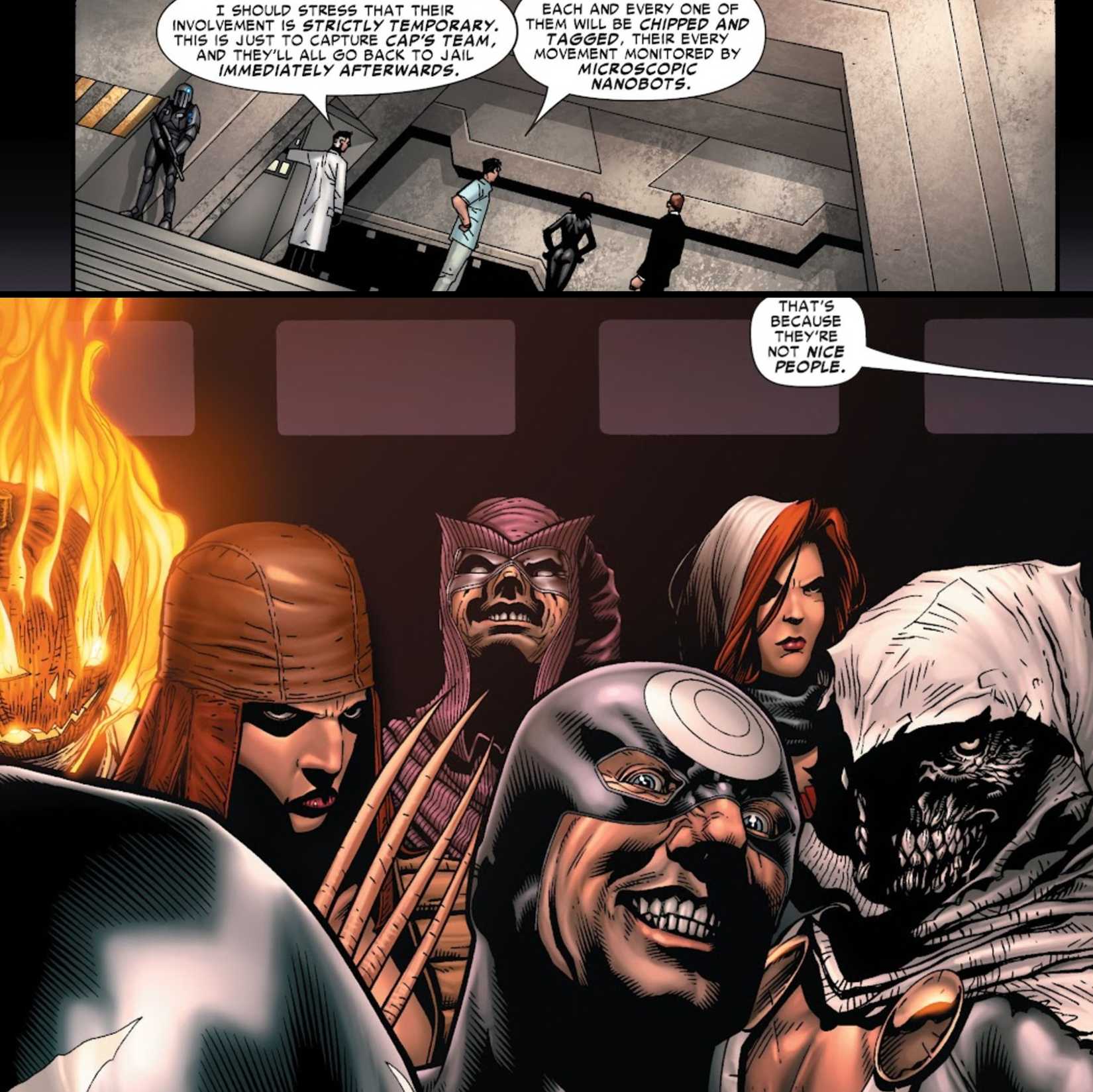 TONY STARK HIRES THE THUNDERBOLTS IN AVENGERS CIVIL WAR