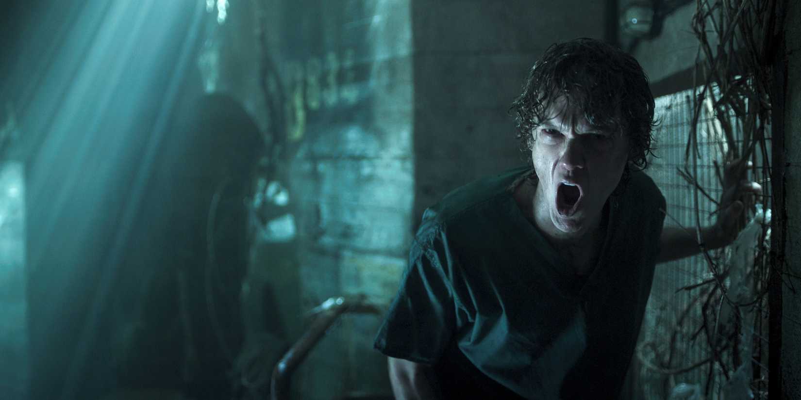 Tyler gritando en la temporada 2 del miércoles, parte 2