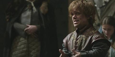 Tyrion Confessing At The Eyrie In Game Of Thrones