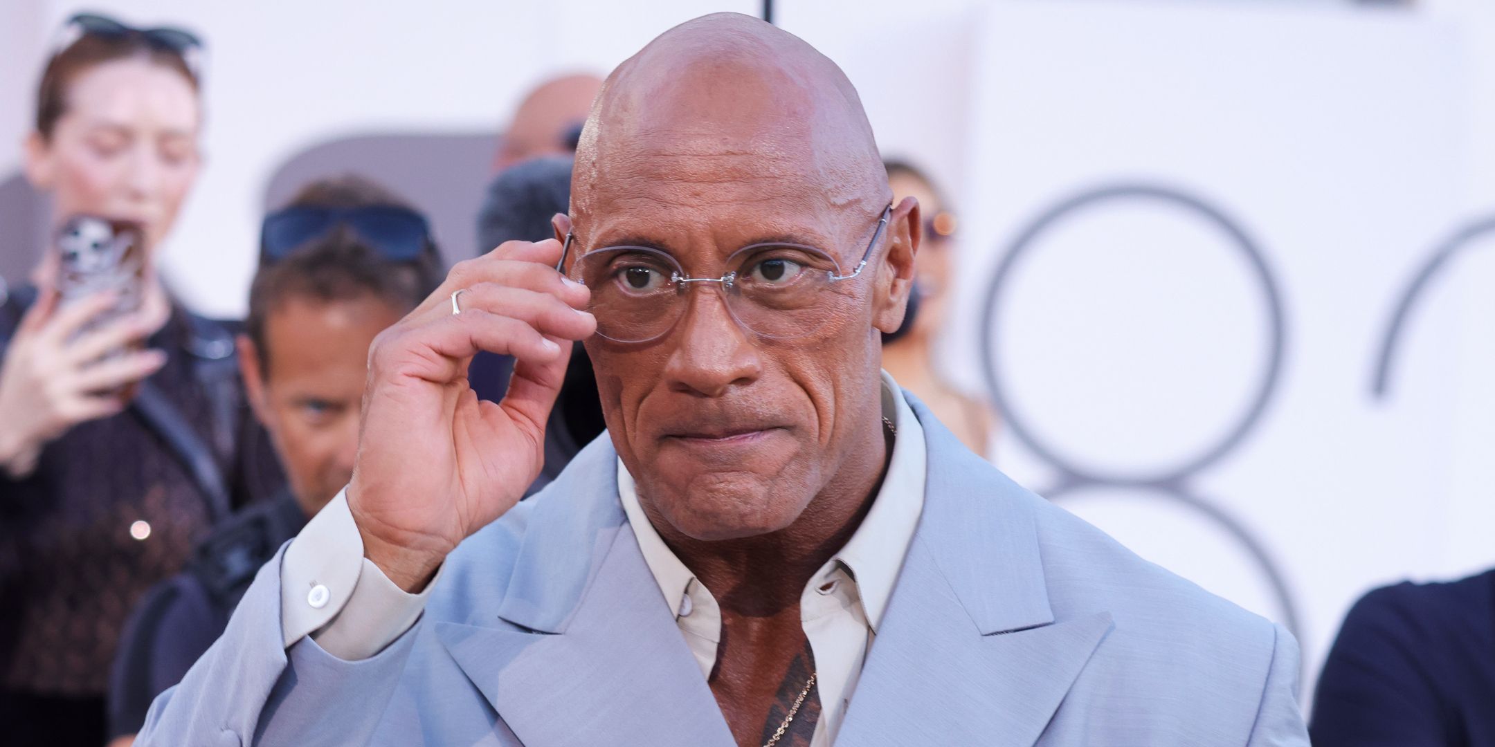 Dwayne Johnson al Festival Internazionale del Cinema di Venezia – Prima de 'The Smashing Machine'