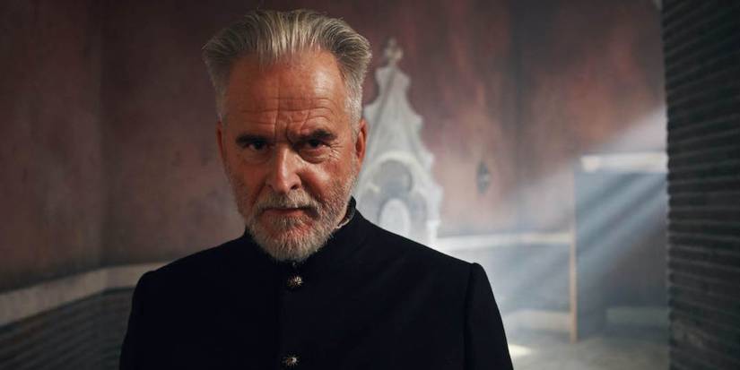 Gerbert D'Aurillac looking ominous in A Discovery Of Witches