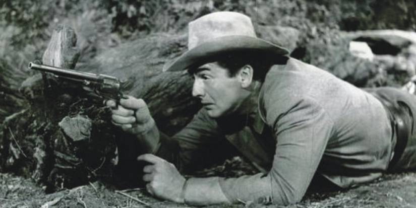 Victor Mature in Escort West-1