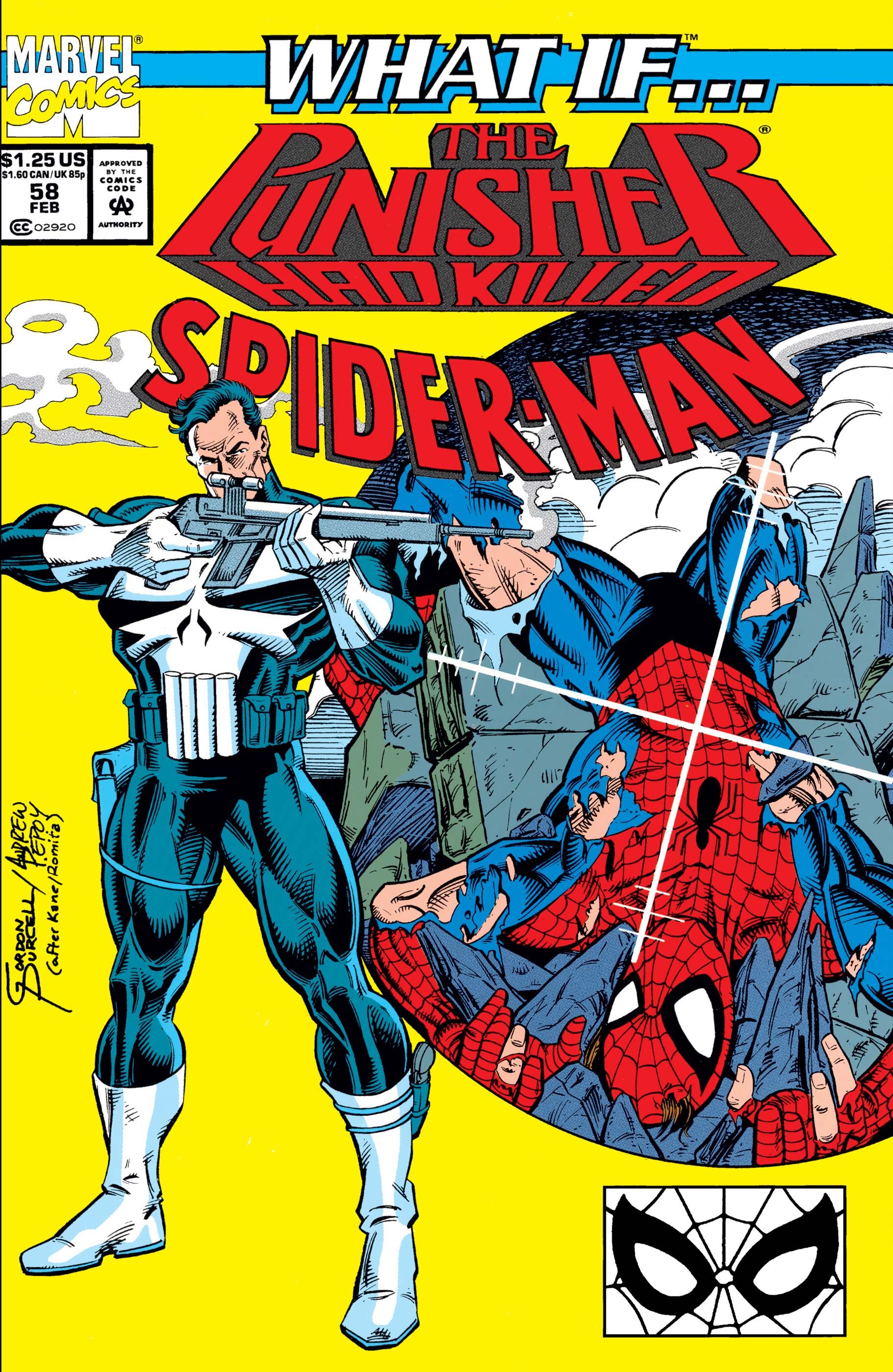 Copertina What If? Punisher ha ucciso Spider-Man