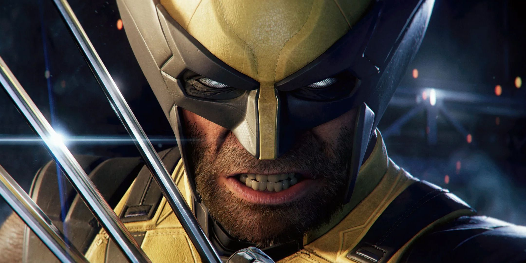 A screenshot of Wolverine in his yellow costume in Marvel's Wolverine.