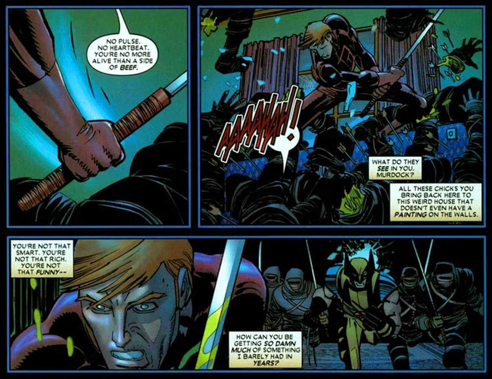 wolverine is jealous of daredevil
