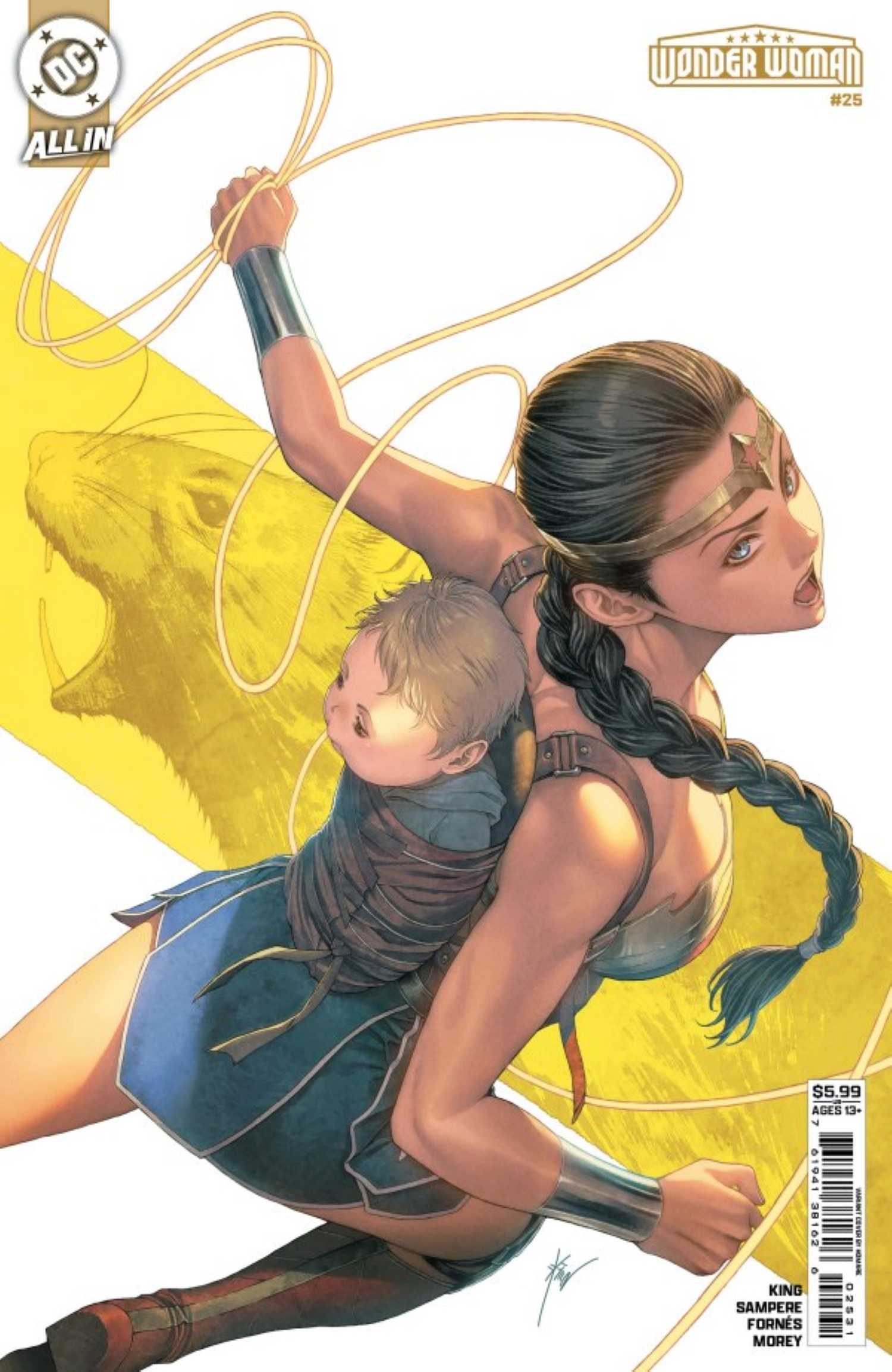 Wonder Woman #25 trinity variant cover