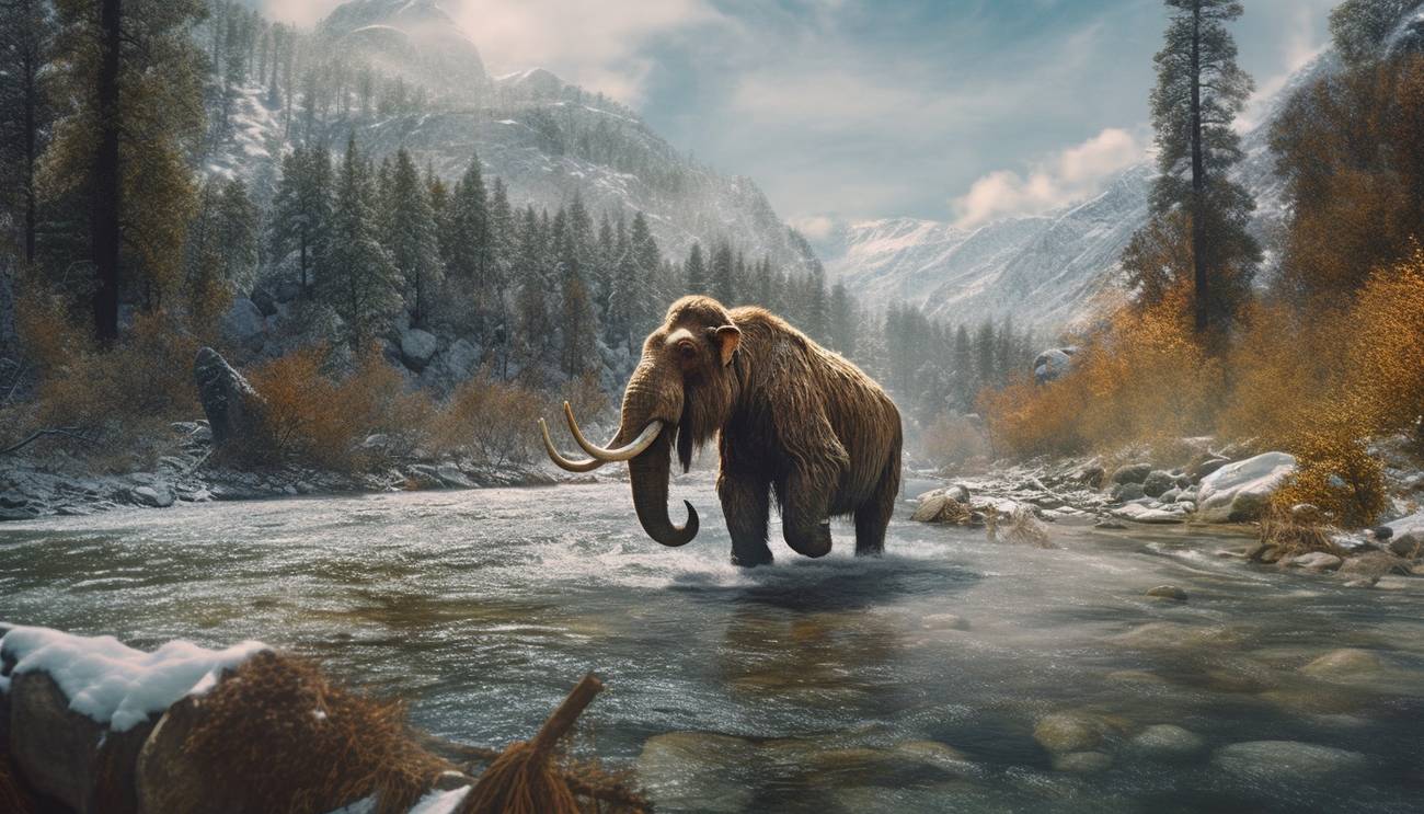 Woolly Mammoth Art 2 Colossal Biosciences ScreenRant