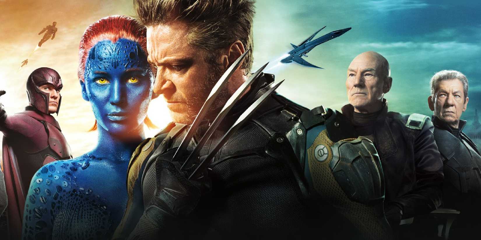 x-men days of future past poster showing wolverine