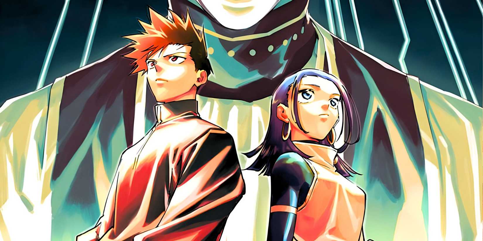 Yuka e Tsurugi, como visto em Jujutsu Kaisen: Modulo