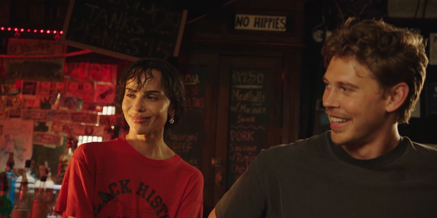 Darren Aronofsky Praises Austin Butler & Zoë Kravitz Pure Chemistry In Caught Stealing BTS Clip