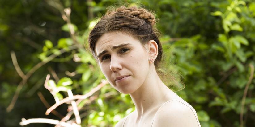 Zosia Mamet looking upset from Girls