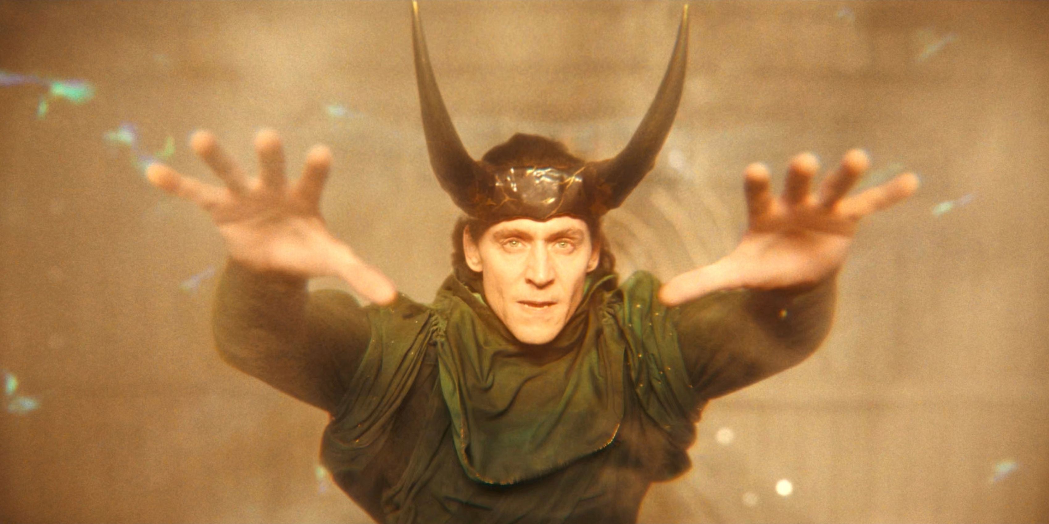 Loki usando i suoi poteri