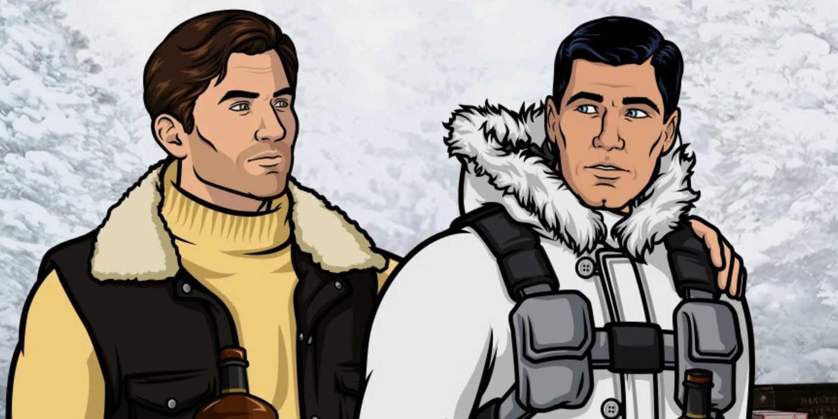 Timothy Olyphant Is A Master Of TV Westerns, But His 89% RT Masterpiece Is From A Completely Different Genre Archer and Lucas Troy, voiced by Timothy Olyphant, in Archer