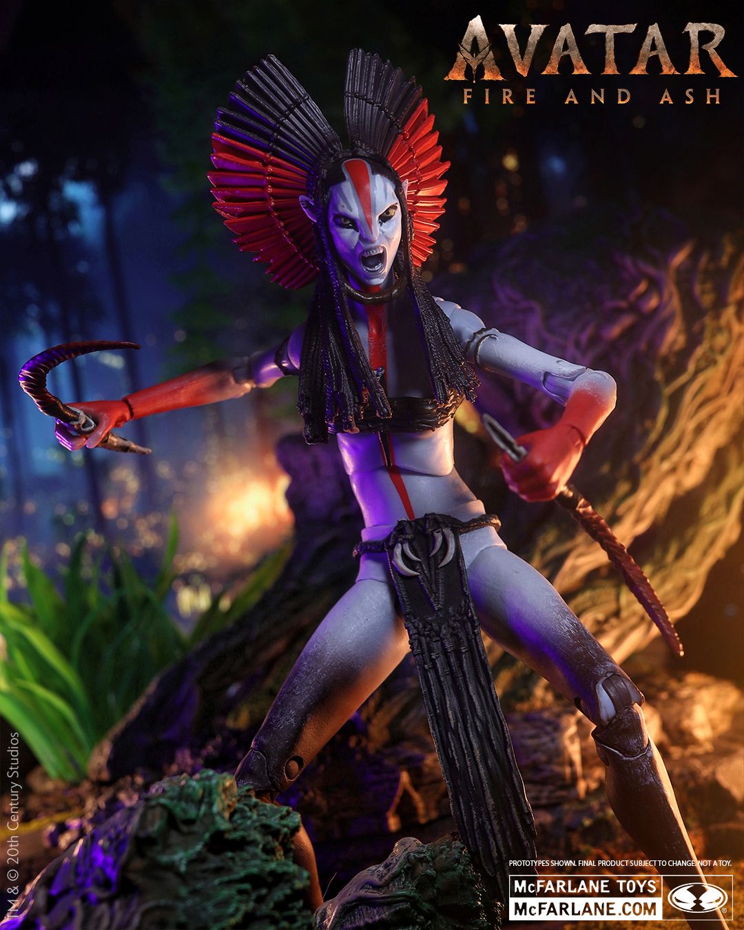 McFarlane Toys - Avatar: Banshee van Fire en Ash Neytiri