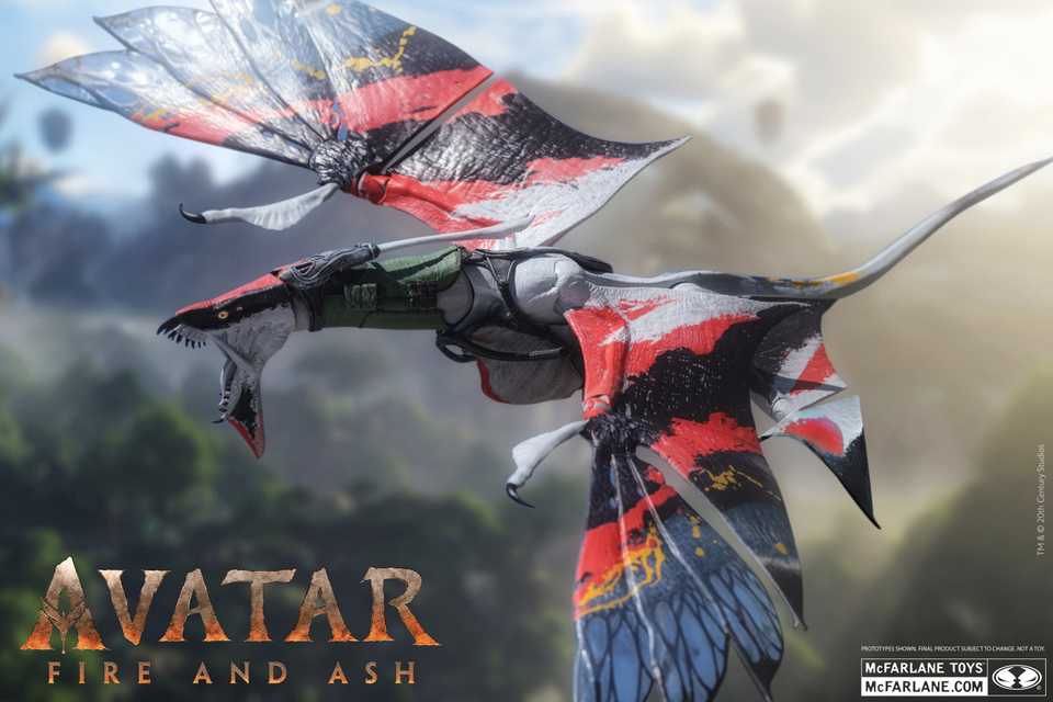 Avatar 3 Fire and Ash McFalane Toys (16328) Quaritch Banshee