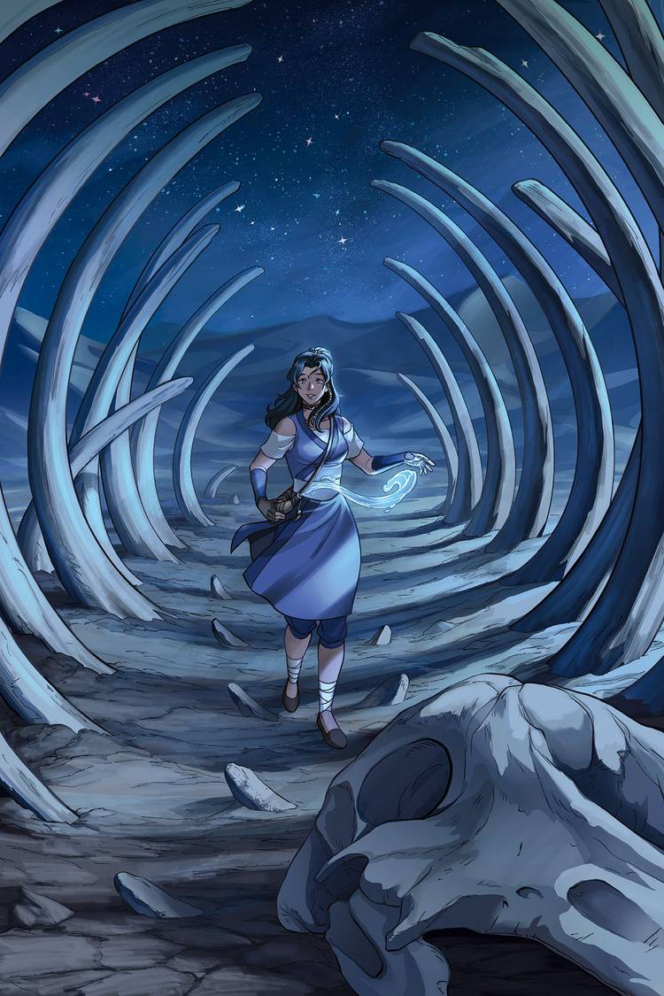 avatar the last airbender comic kya prequel