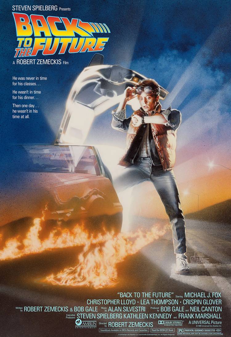 Back to the Future Poster Drew Struzan