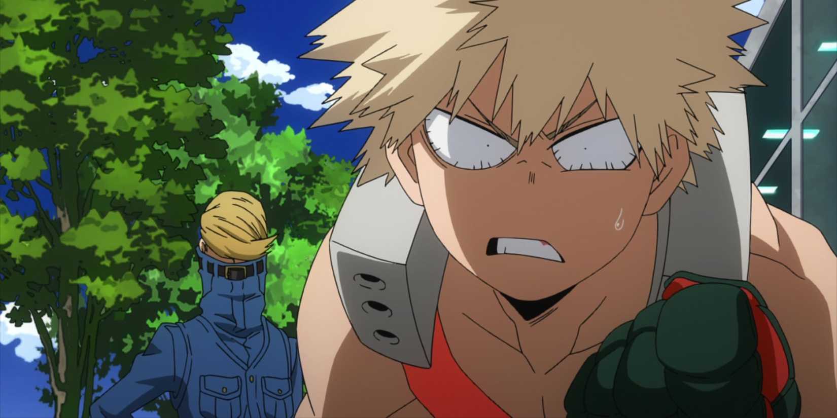 Bakugo and Best Jeanist My Hero Academia episode 32